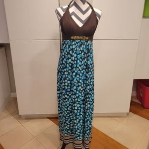 Maxi Dress Halter Size 12